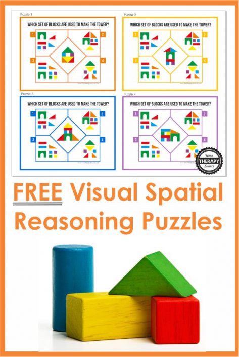 Spatial Reasoning Puzzles for Kids - Your Therapy Source