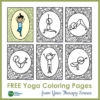 Yoga Coloring Pages - FREE - Your Therapy Source