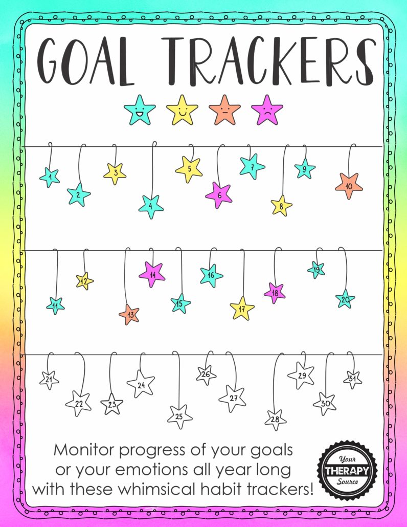 Goal Sheets for Students