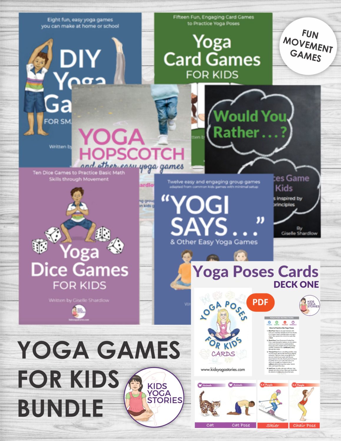 Yoga Games for Kids Your Therapy Source
