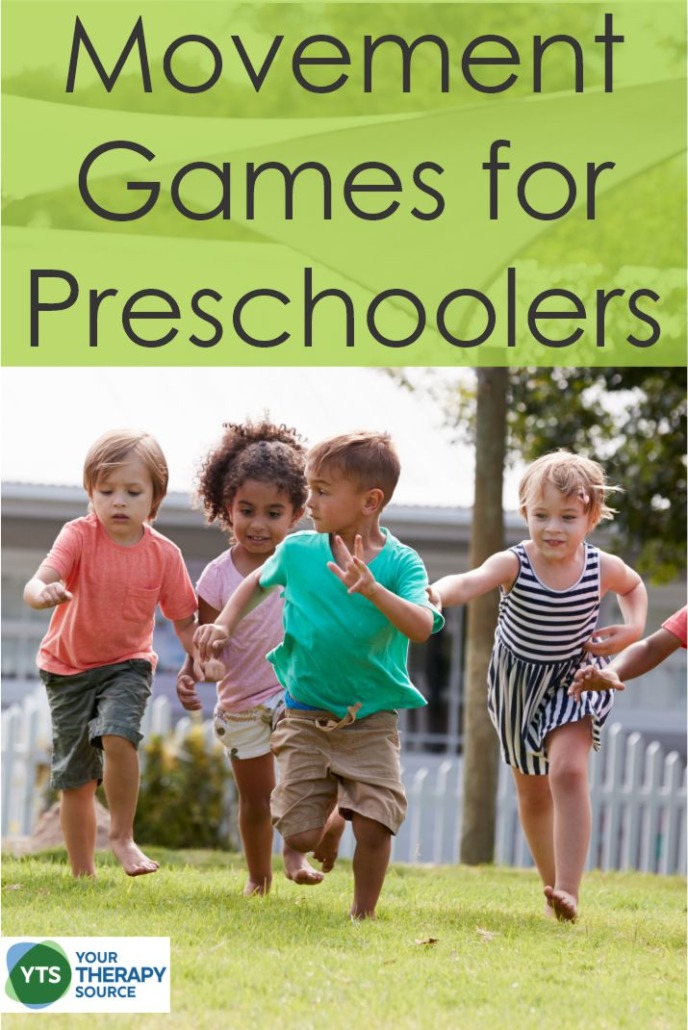 Movement Games For Preschoolers Your Therapy Source