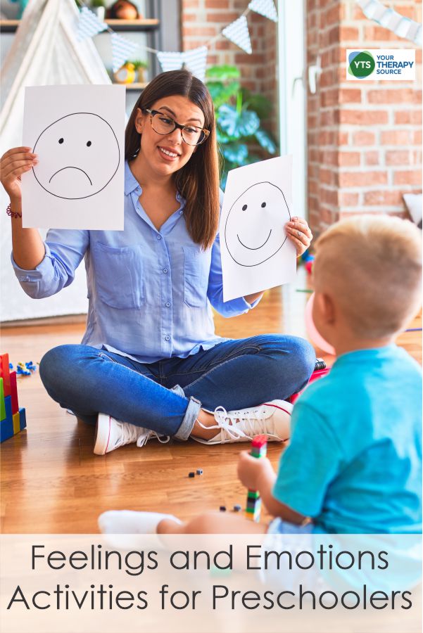 Feelings And Emotions Activities For Preschoolers - Your Therapy Source