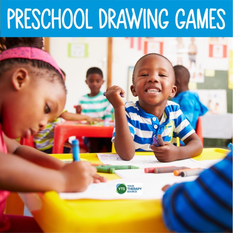 PRESCHOOL DRAWING GAMES Your Therapy Source