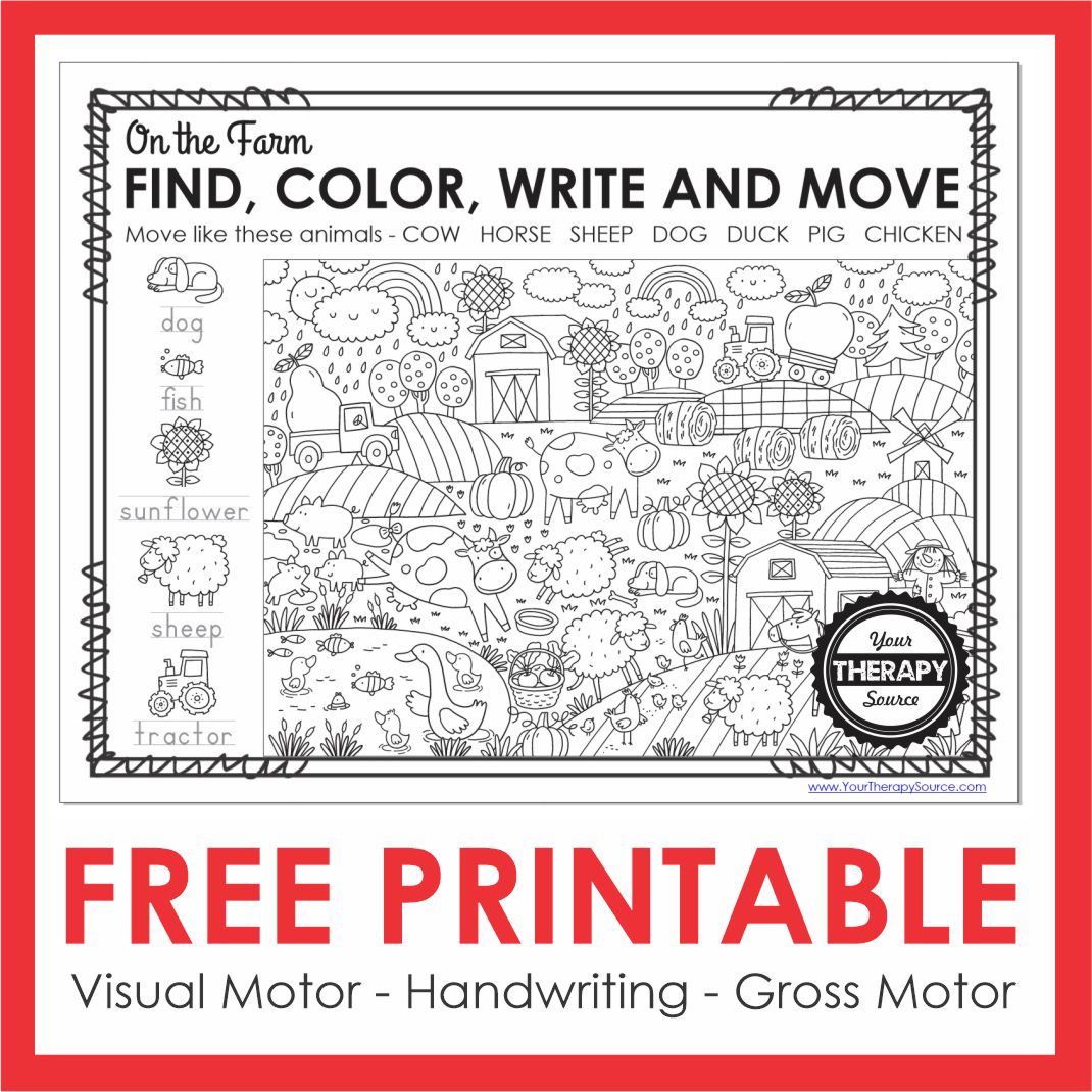 Handwriting Paper Printable - FREE - Your Therapy Source