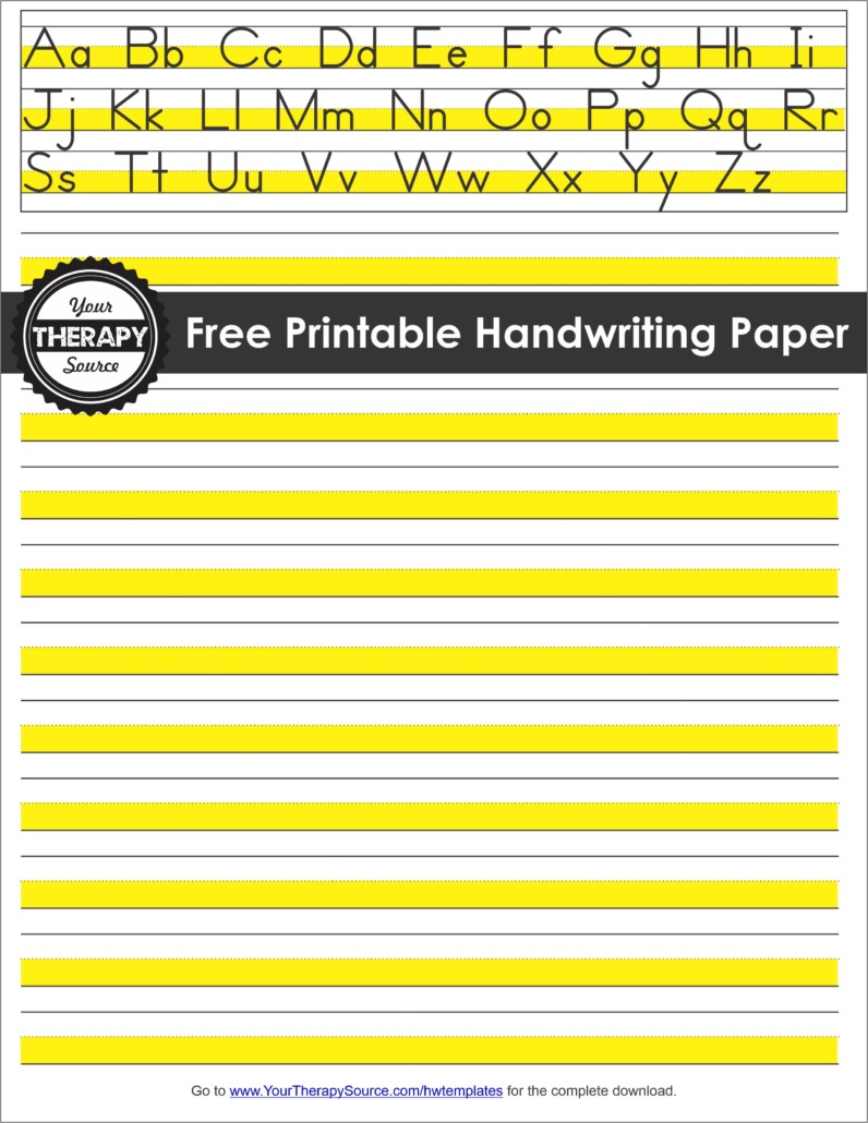Free Lined Paper For Handwriting Printable PDFs Printables For Everyone Free Lined Paper For Handwriting Printable PDFs Printables For Everyone
