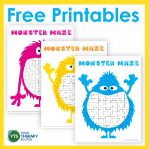 Visual Perception Activities - Free Printables - Your Therapy Source