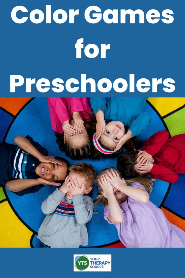 Color Games For Preschool Your Therapy Source