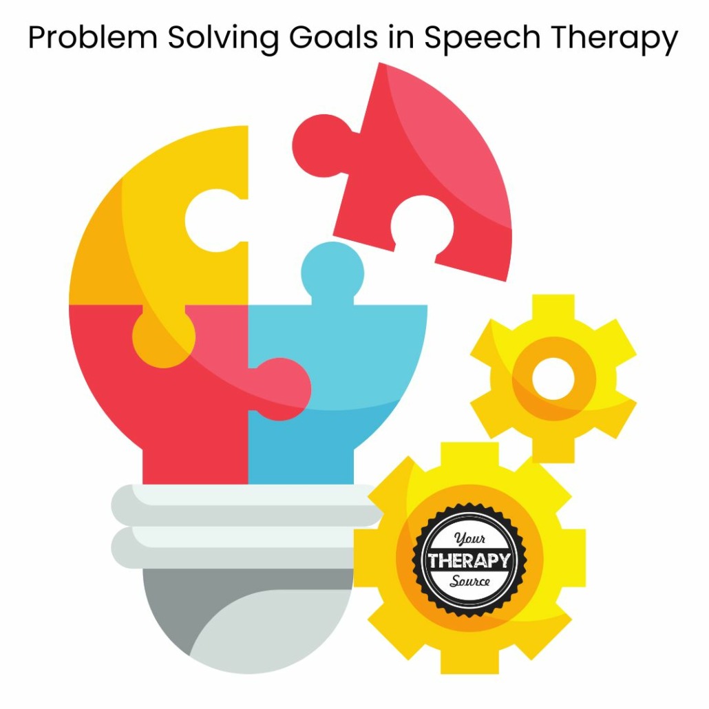 how to teach problem solving speech therapy