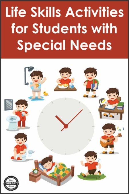 Life Skills Activities for Special Needs Students - Your Therapy Source