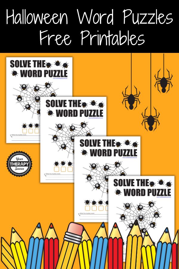 Halloween Puzzles For Adults Free