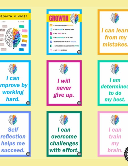 Free Printable Growth Mindset Poster