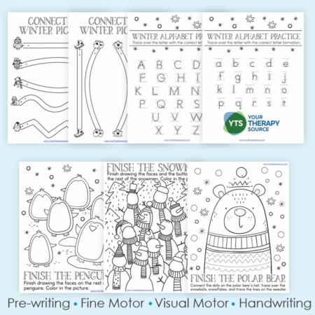 Printable Winter Worksheets For Pre K